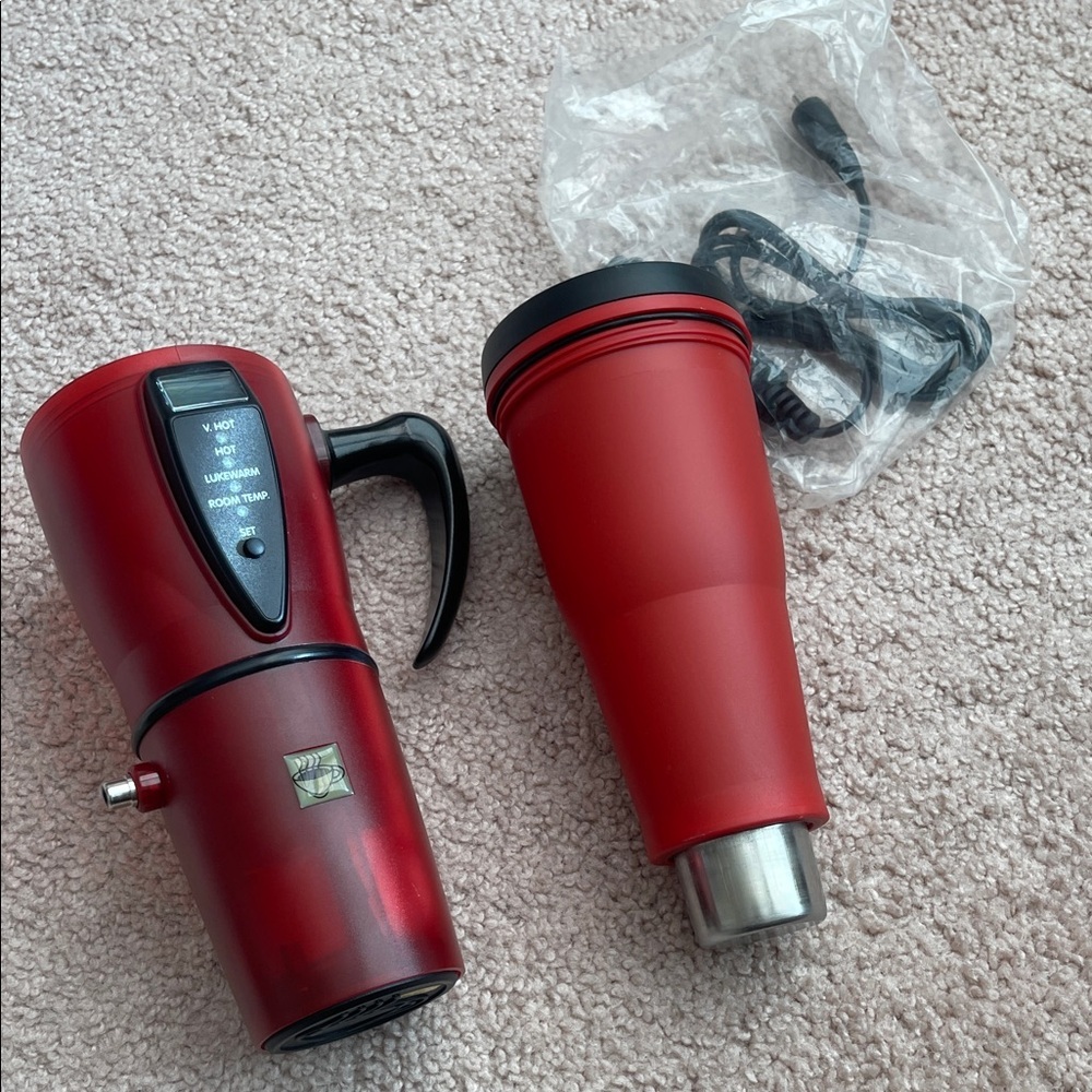 NWT Red Smart Mug Insulated Travel Tumbler - Picture 7 of 9